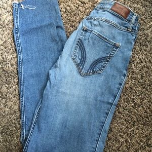 Hollister ripped jeans